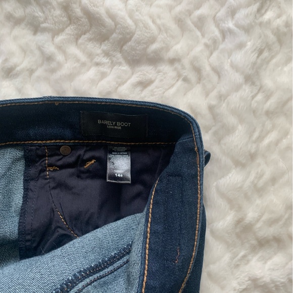 Express Barely Boot Low Rise Size 14 Short - Picture 3 of 4